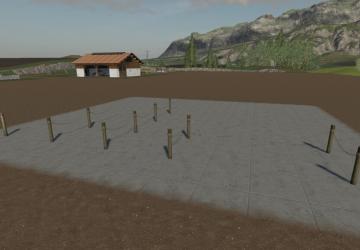Wooden Fences Pack version 1.0.0.0 for Farming Simulator 2019