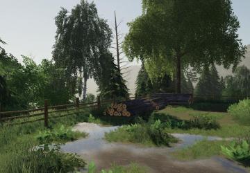Wooden Pile Prefab (Prefab) version 1.0 for Farming Simulator 2019
