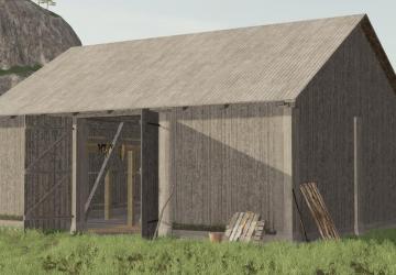 Wooden Sheds version 1.0.0.1 for Farming Simulator 2019 (v1.5.1.0)