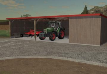 Wooden Shelter Pack version 1.0.0.0 for Farming Simulator 2019 (v1.7.x)