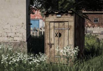 Wooden Toilet version 2.1.1.0 for Farming Simulator 2019