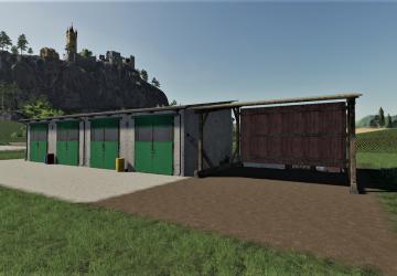 Workshop With Machine Storage version 1.0.0.0 for Farming Simulator 2019 (v1.7.x)