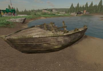 Wrecked Boat version 1.1.0.0 for Farming Simulator 2019