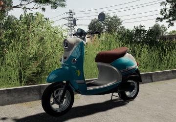 Yamaha Vino Bike version 1.0.0.0 for Farming Simulator 2019 (v1.7x)