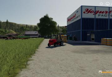 Yogurt Production version 1.0.0.0 for Farming Simulator 2019 (v1.5.х)