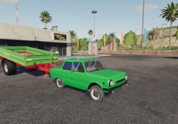 ZAZ-968M version 1.0 for Farming Simulator 2019 (v1.5х)