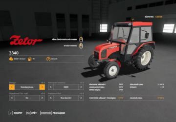 Zetor XX20 Pack version 1.0.0.0 for Farming Simulator 2019