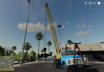 ZIL 130 (Auto Crane) Fixed version 1.0 for Farming Simulator 2019 (v1.7.x)