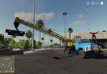 ZIL 130 (Auto Crane) Fixed version 2.0.0 for Farming Simulator 2019 (v1.7.x)