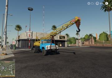 ZIL 130 (Auto Crane) Fixed version 2.0.0 for Farming Simulator 2019 (v1.7.x)
