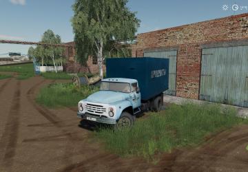 ZIL-130 Refrigerator version 1.0 for Farming Simulator 2019 (v1.7.1.0)