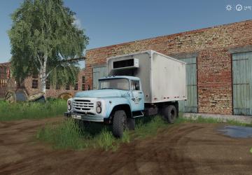 ZIL-130 Refrigerator version 1.0 for Farming Simulator 2019 (v1.7.1.0)