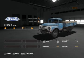 ZIL 130 Truck version 1.0.0.0 for Farming Simulator 2019 (v1.7.x)
