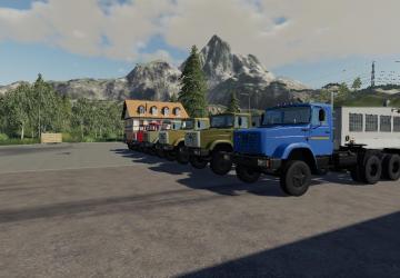 ZiL 13305A and Trailer version 1.0.0.0 for Farming Simulator 2019 (v1.5.x)