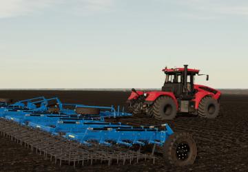 Tooth Harrow 24m (Lizard BPV24 Conversion) v1.1 for Farming Simulator 2019 (v1.4 и выше)