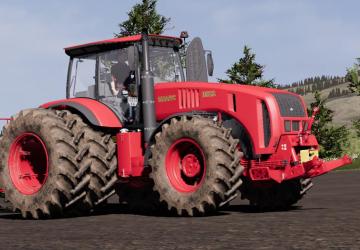 BELARUS-3522 version 1.0 for Farming Simulator 20 (vv0.0.0.49)