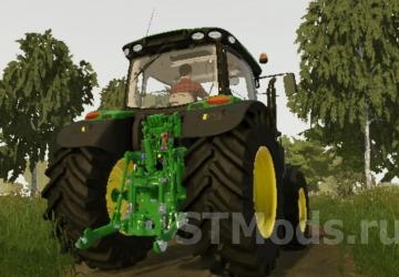 John Deere 6r medium frame version 1.0 for Farming Simulator 20 (v0.0.0.63)
