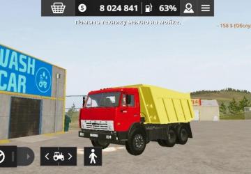 KamAZ 55111 version 1.0 for Farming Simulator 20 (v0.0.0.49+)