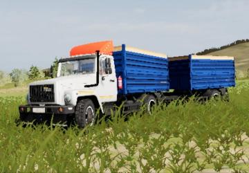 Pack of Russian trucks version 1.0 for Farming Simulator 20 (v0.0.0.49+)