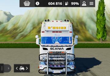 Scania D Hoine version 2.0 for Farming Simulator 20 (v0.0.0.63+)