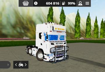 Scania D Hoine version 2.0 for Farming Simulator 20 (v0.0.0.63+)