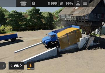 Zil 133GYA and GKB 8350 trailer version 1.0.0.0 for Farming Simulator 20