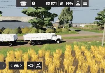 Zil 133GYA and GKB 8350 trailer version 1.0.0.0 for Farming Simulator 20