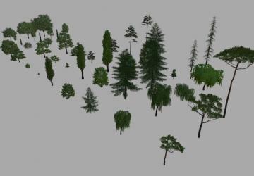 Base Tree Pack (Prefab*) version 1.0.0.0 for Farming Simulator 2022