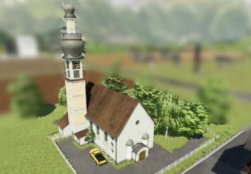 Baverian Church (Prefab*) version 1.0.0.0 for Farming Simulator 2022