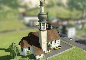 Baverian Church (Prefab*) version 1.0.0.0 for Farming Simulator 2022