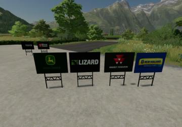 Brand Yard Signs (Prefab*) version 1.0.0.0 for Farming Simulator 2022