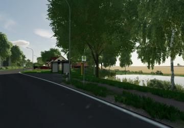 Bus Stop Sign (Prefab*) version 1.0.0.0 for Farming Simulator 2022