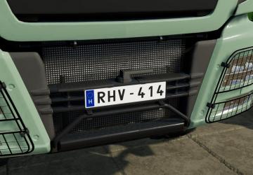 Hungarian License Plates (Prefab*) version 1.0.0.0 for Farming Simulator 2022