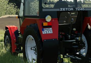 Polish License Plates (Prefab*) version 1.0.0.0 for Farming Simulator 2022