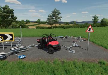 UK Road Sign Pack (Prefab*) version 1.0.0.0 for Farming Simulator 2022