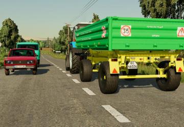 Ukrainian License Plates (Prefab*) version 1.0.0.1 for Farming Simulator 2022