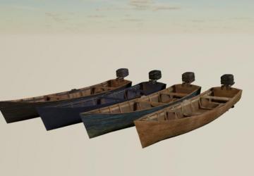 Varied Boats (Prefab*) version 1.0.0.0 for Farming Simulator 2022