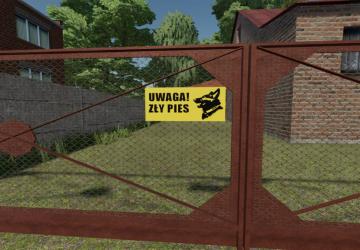 Warning Signs (Prefab*) version 1.0.0.0 for Farming Simulator 2022
