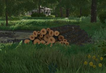 Wooden Pile Prefab (Prefab*) version 1.0.0.0 for Farming Simulator 2022
