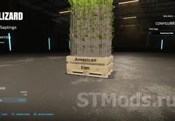 120 Tree Saplings version 1.1.0.1 for Farming Simulator 2022