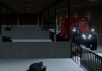 120x400 BTO Free Stall Monoslope version 1.0.0.0 for Farming Simulator 2022