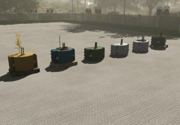 1700kg Weight version 1.0.0.0 for Farming Simulator 2022
