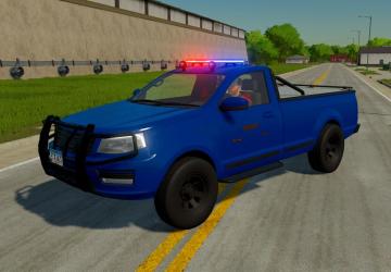 2017 Pickup Police version 1.0.0.0 for Farming Simulator 2022