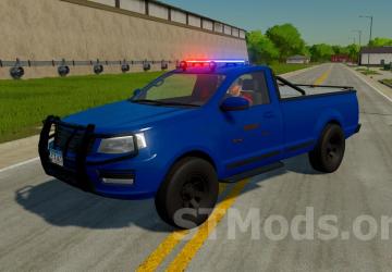 2017 Pickup Police version 1.5.0.0 for Farming Simulator 2022