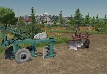 3 furrow plows version 1.0.0.0 for Farming Simulator 2022