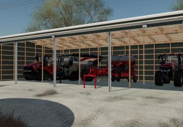 40x120 Implement Shed version 1.0.0.0 for Farming Simulator 2022