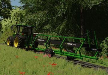 5 Round Bales Trailer version 1.0.0.0 for Farming Simulator 2022