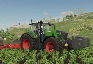 Adjustable Weight version 1.0 for Farming Simulator 2022