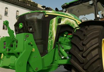 Agritechnica 8R Lightning Decal (Prefab*) v1.0.0.0 for Farming Simulator 2022