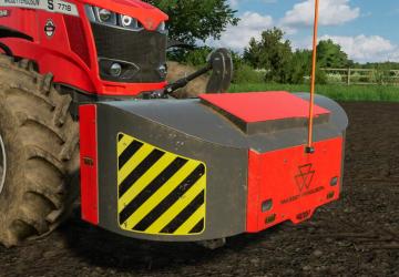 Agriweld 1500kg Front Weight version 1.0.0.0 for Farming Simulator 2022